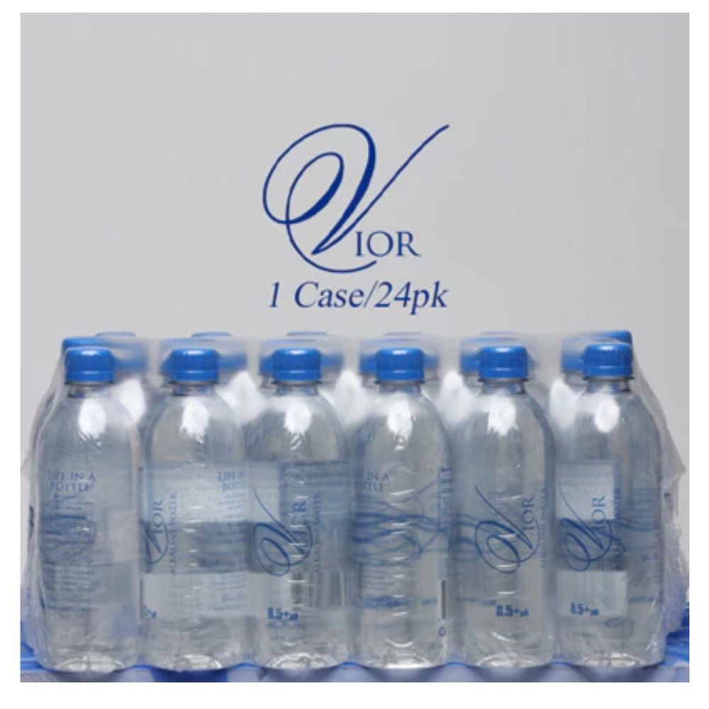 24 pack of Vior Alkaline Water